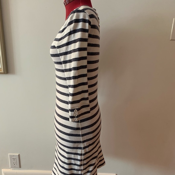 BANANA REPUBLIC WHITE COTTON DRESS - Picture 4 of 9